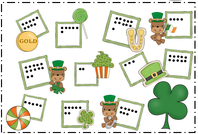 http://www.teacherspayteachers.com/Product/St-Patricks-Day-Math-Mat-Roll-and-Cover-or-Color-Game-Addition-537912