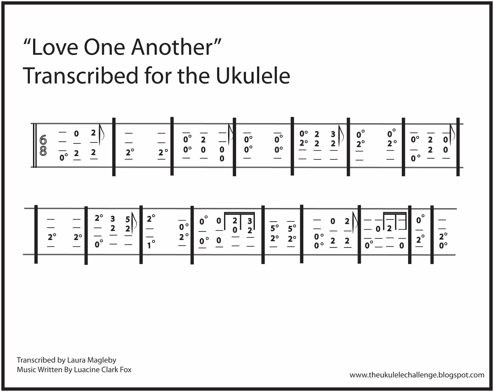 The Ukulele Challenge October 2015