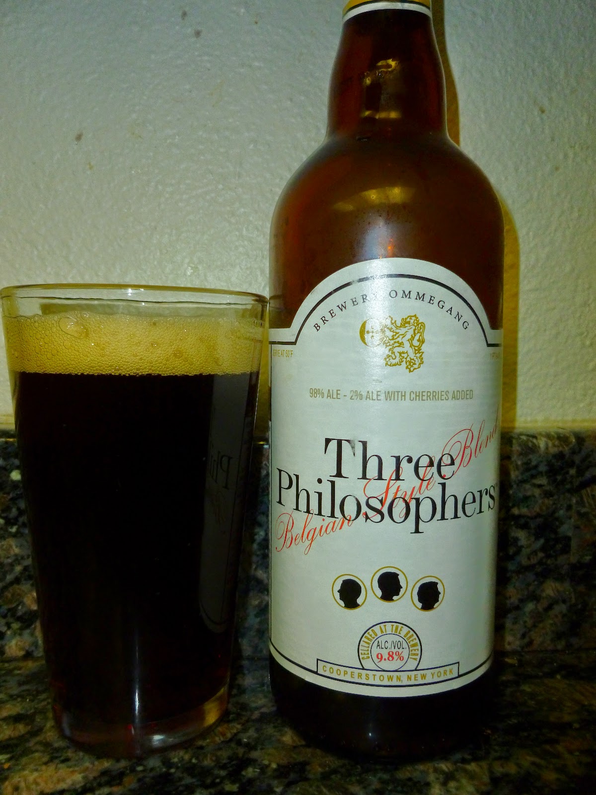 365 Days Of Beer Ommegang Three Philosophers Belgian Quad Ale