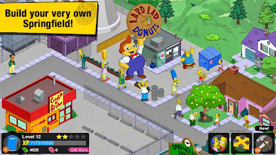 The Simpsons Tapped Out 4.5 Apk Mod Full Version Data Files Download Free Donuts-iANDROID Games