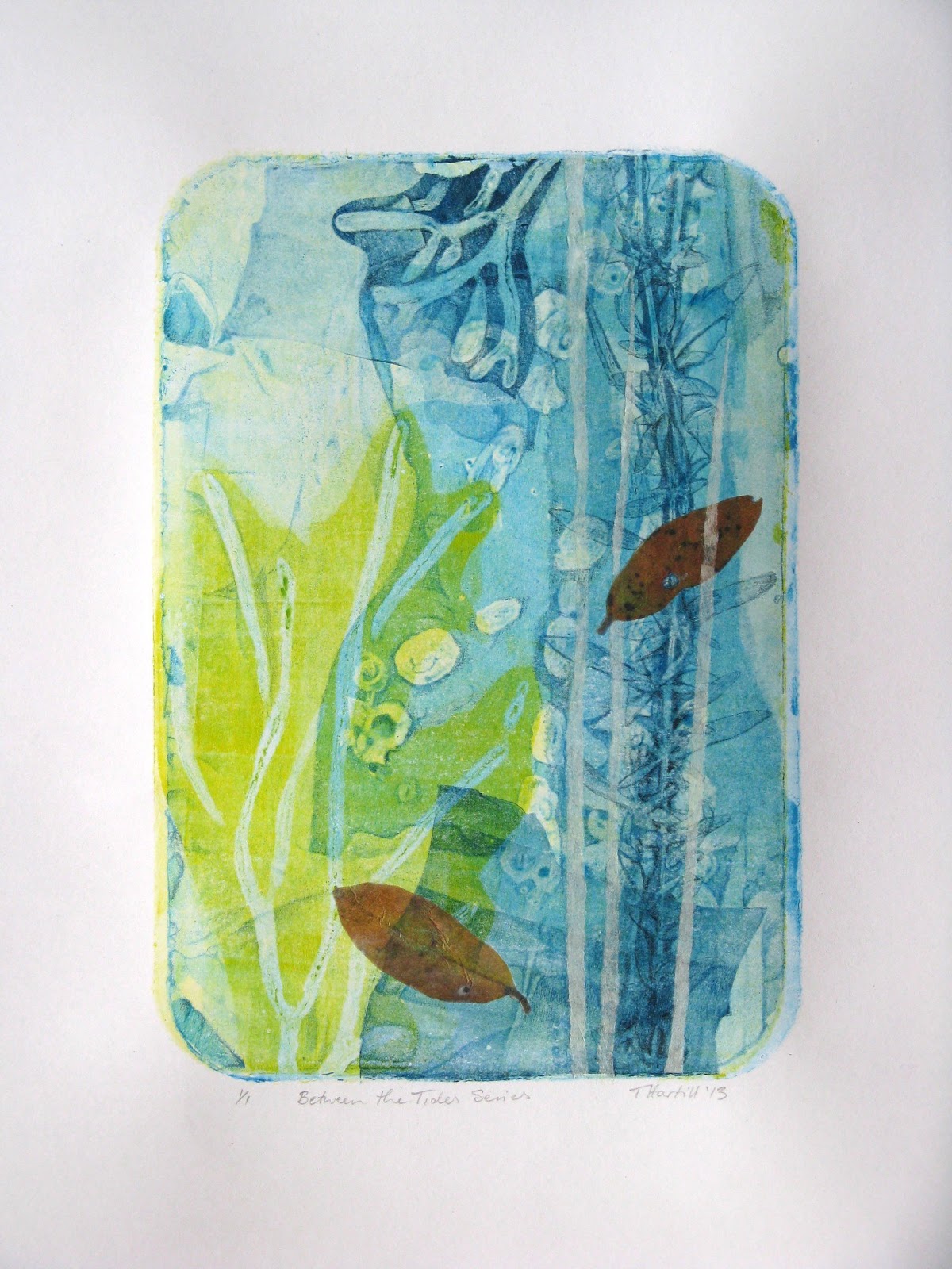 Toni Hartill Art Gelatin Printing