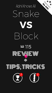 Snake VS Block Game Review (Small and Addictive Game for Time Pass)