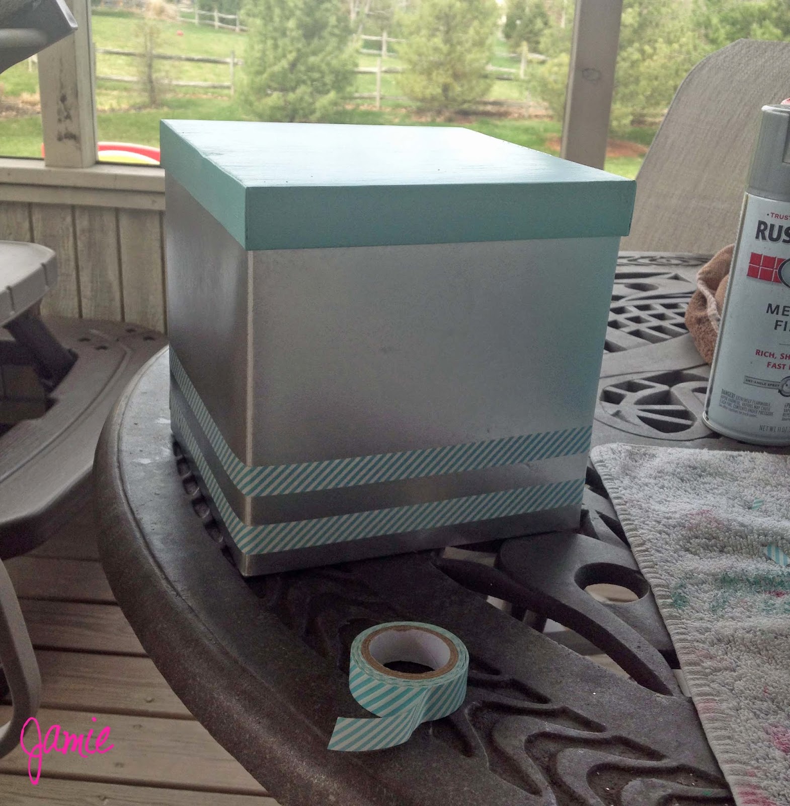 My Fashionable Designs DIY Pretty Storage Box