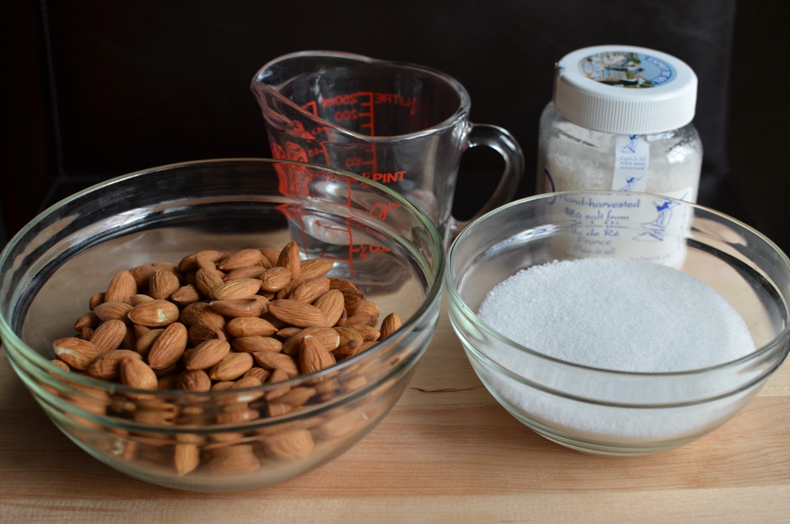 Playing with Flour Candied almonds