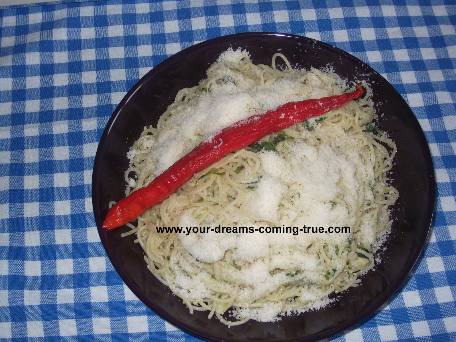 Sauce No.2 for Pasta OliveOil/Garlic/Chilli/Parsley...Spaghetti Aglio