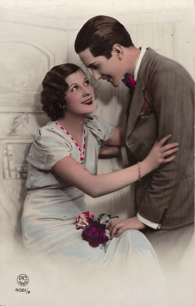 30 Fantastic French Romantic Postcards in the 1920s and early 1930s