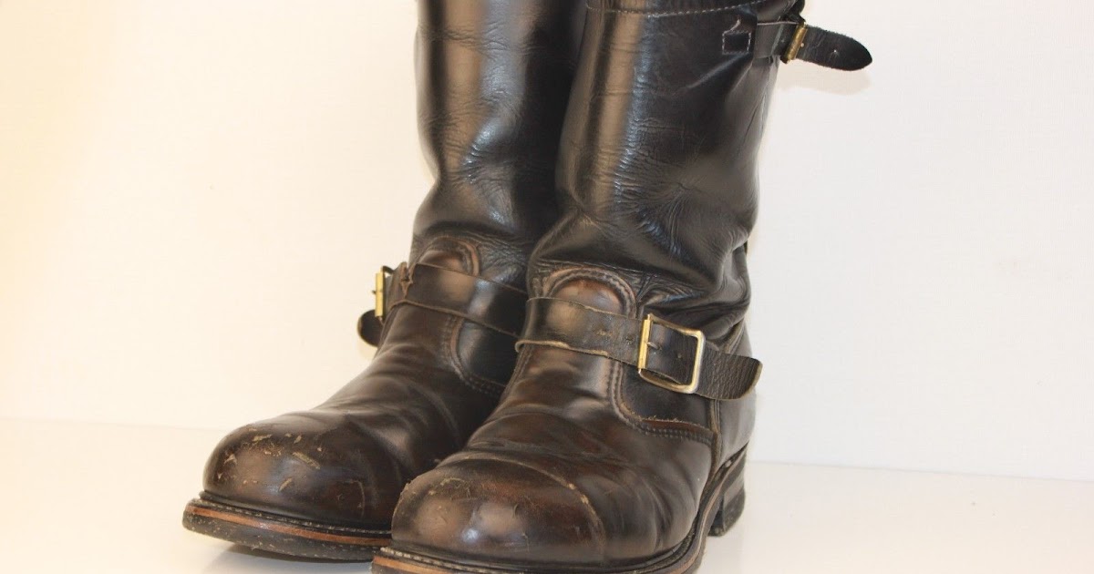 thinctank Vintage Steel Toe Engineer Boot