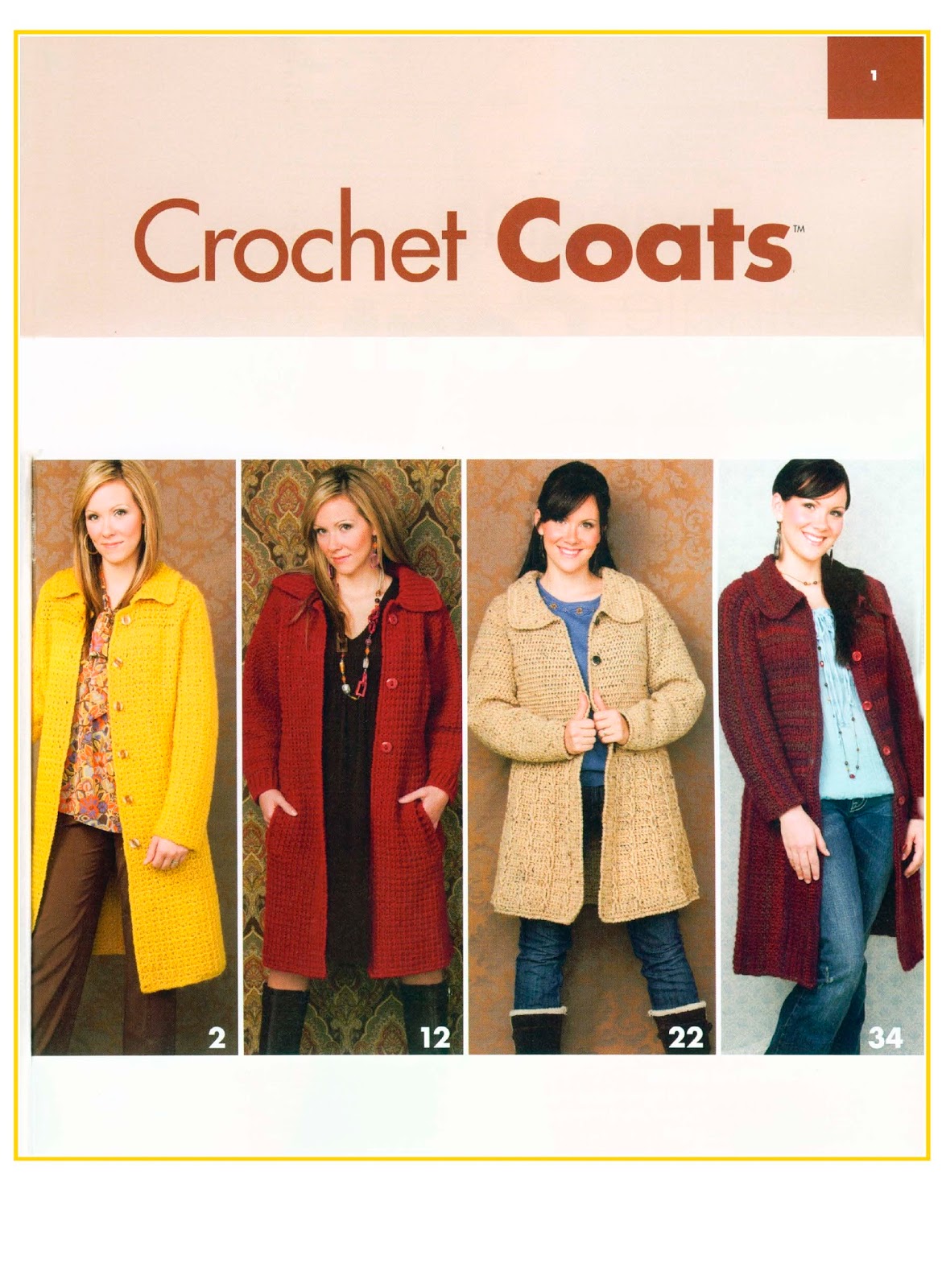 [Ebook] Crochet Coats Free Craft Ebooks