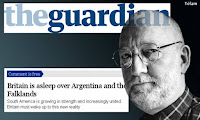 El diario inglés "The Guardian" cuestionó la política del Reino Unido sobre Malvinas