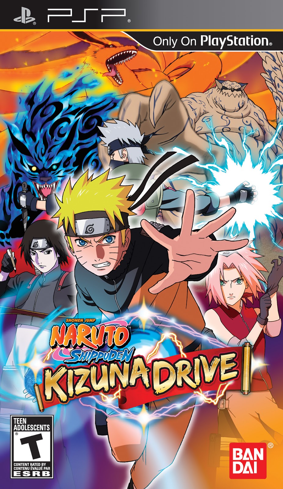 PSP - Naruto Shippuden Kizuna Drive - PPSSPP - Free ...