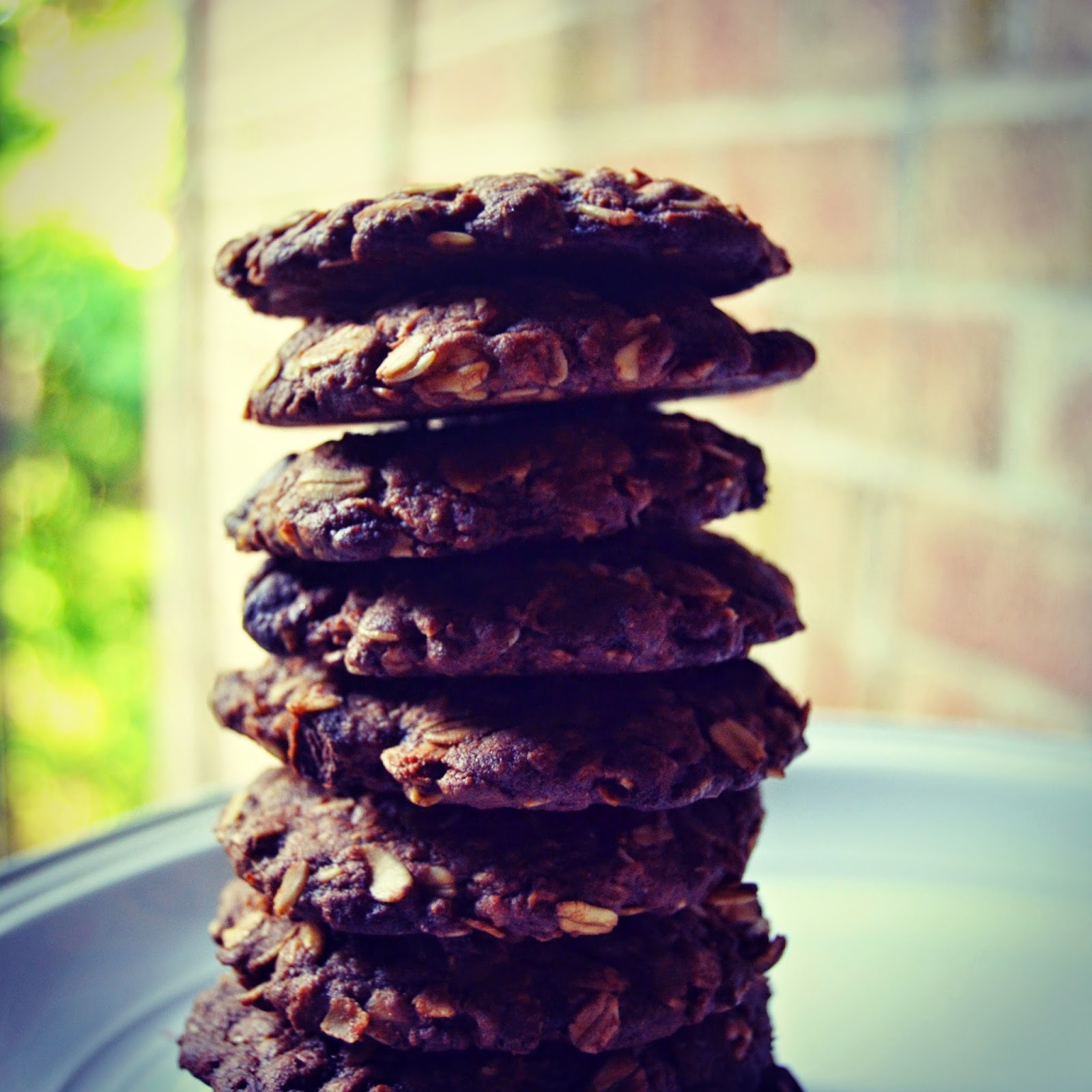 Eggless Oats & Chocolate Chip Cookies Forks N Knives