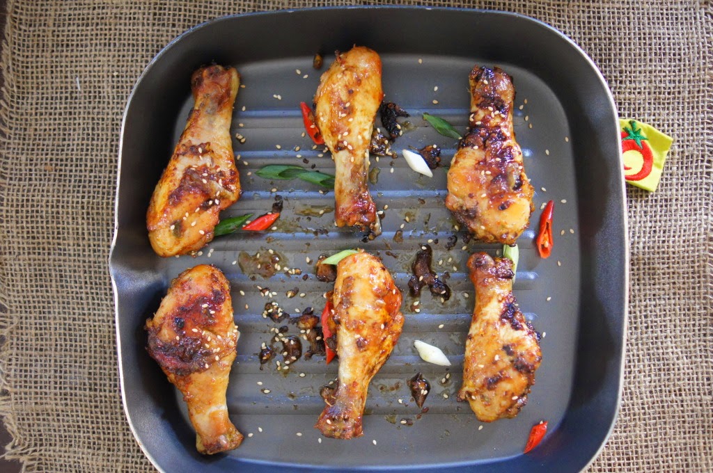Honey Spicy Drumsticks Easy Recipes Blog