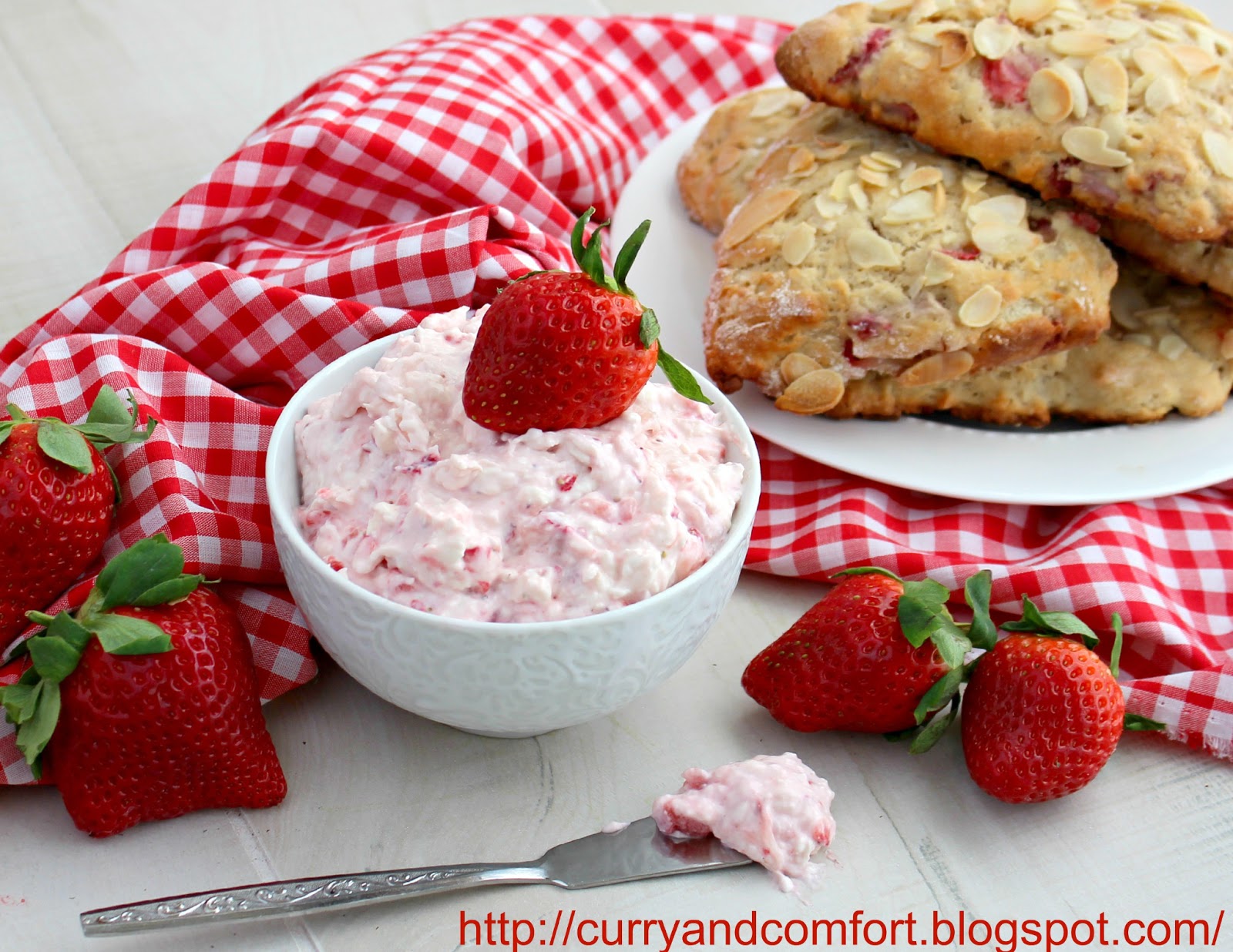 Kitchen Simmer Strawberry Cream Cheese Spread