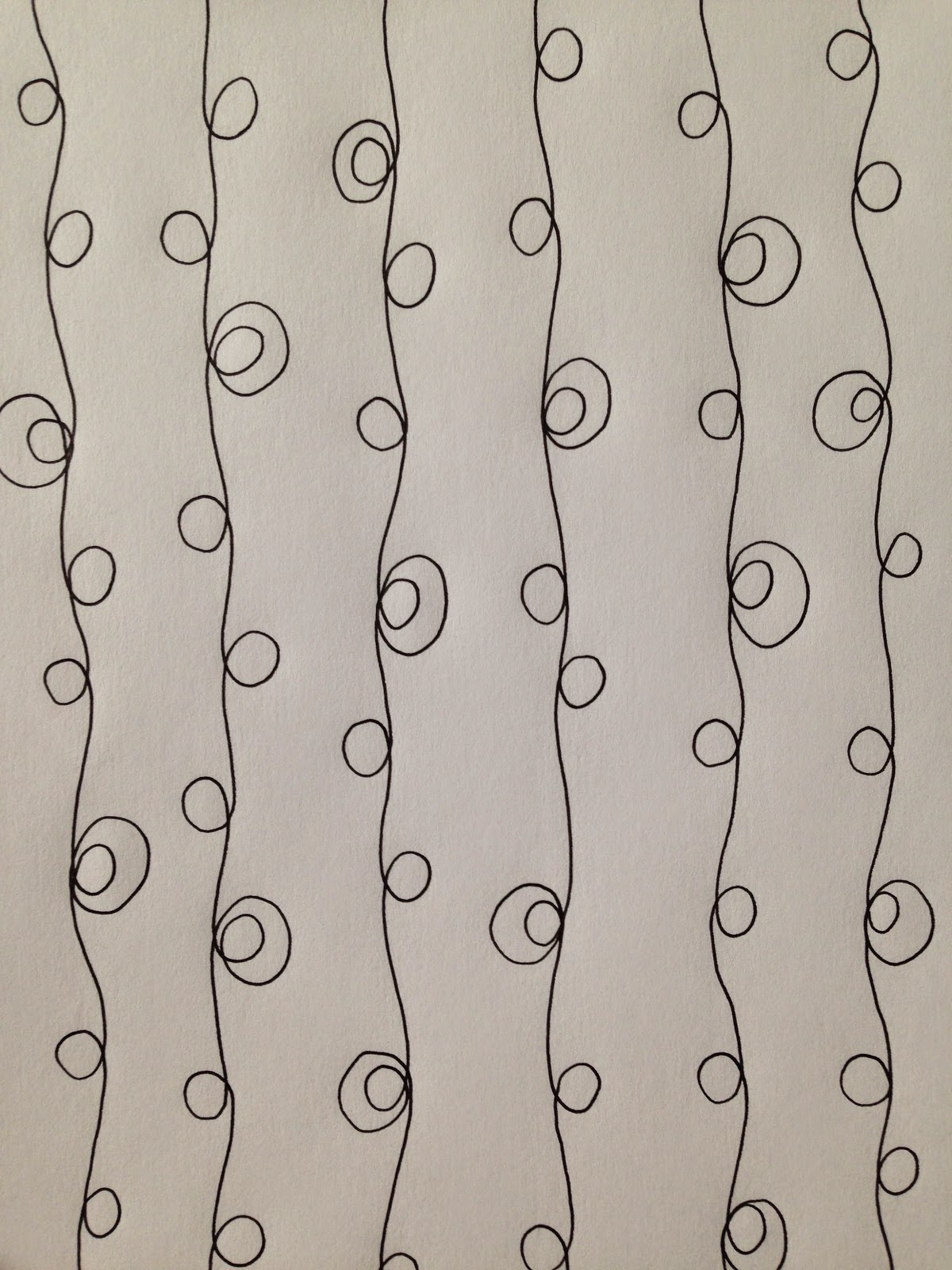FMQ Weekly Loopy Lines design for beginning quilters A Few Scraps