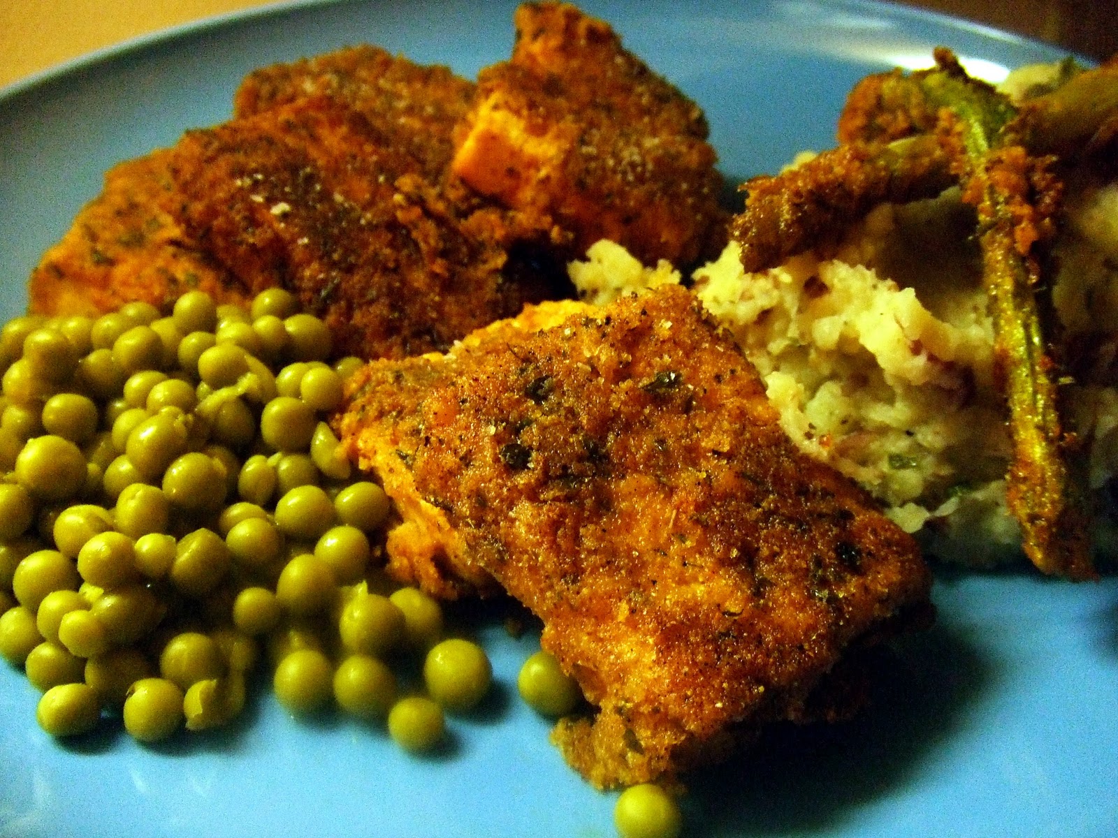 The "V" Word VeganMoFo "F" is for Fried Buttermilk Tofu
