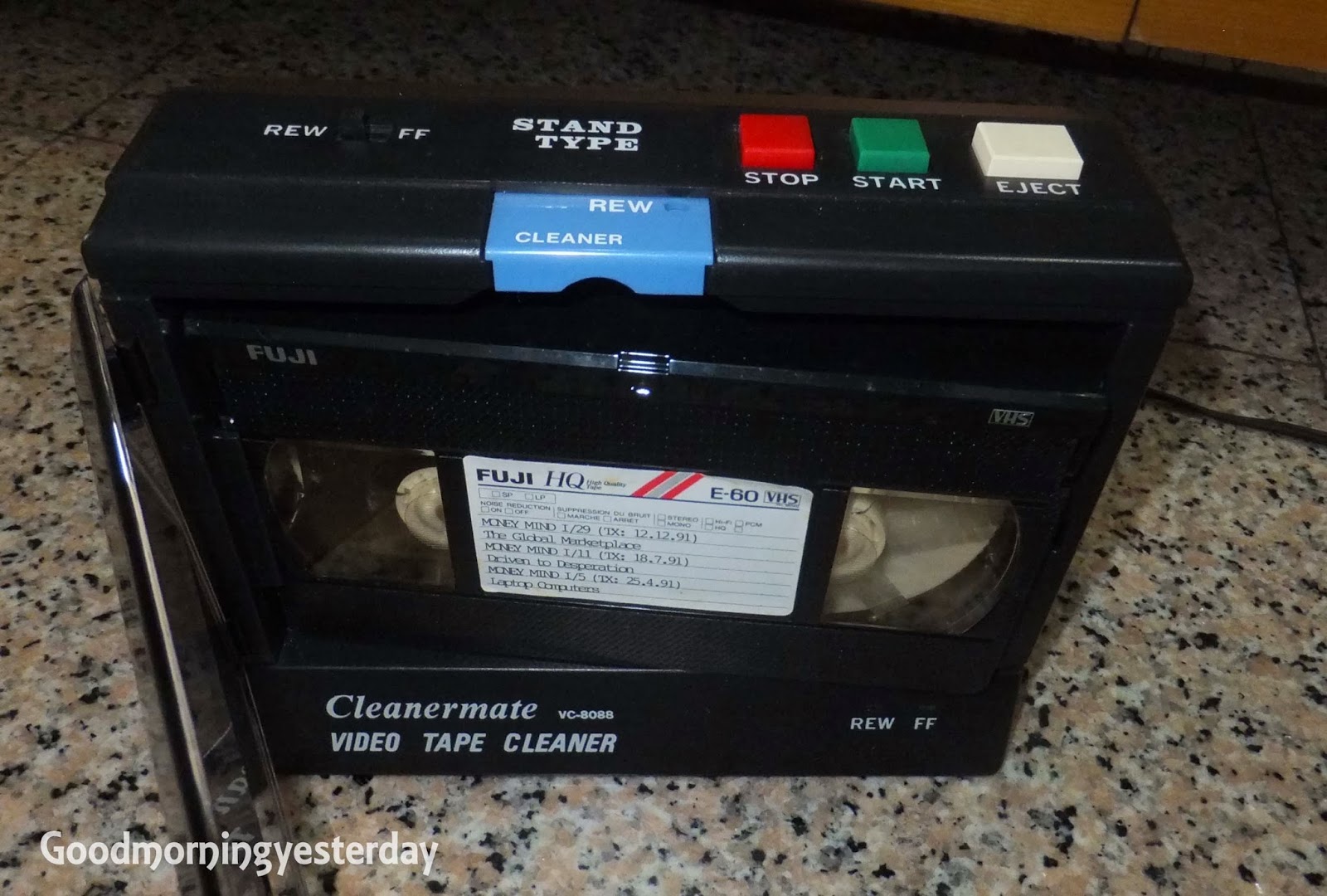 Good Morning Yesterday Converting VHS tape to DVD