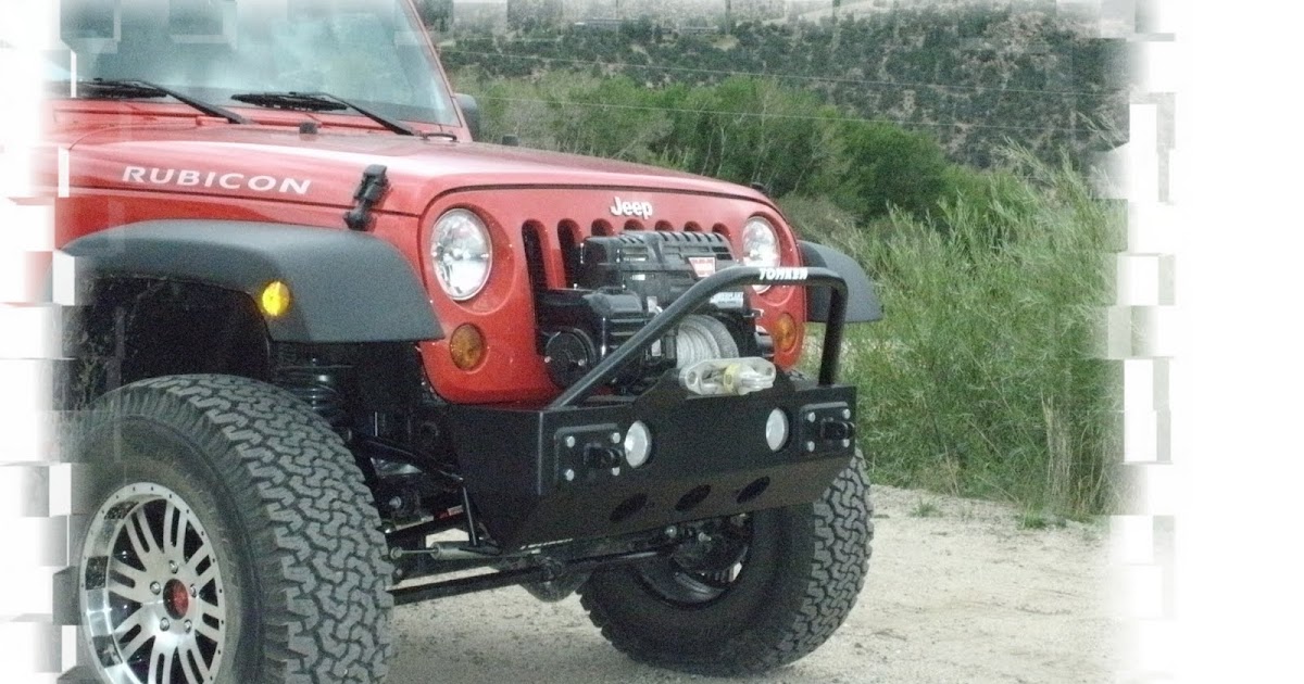 Tomken Projects JK Front Winch Bumper with Blue Ox Tow Bar Mounting Brkts