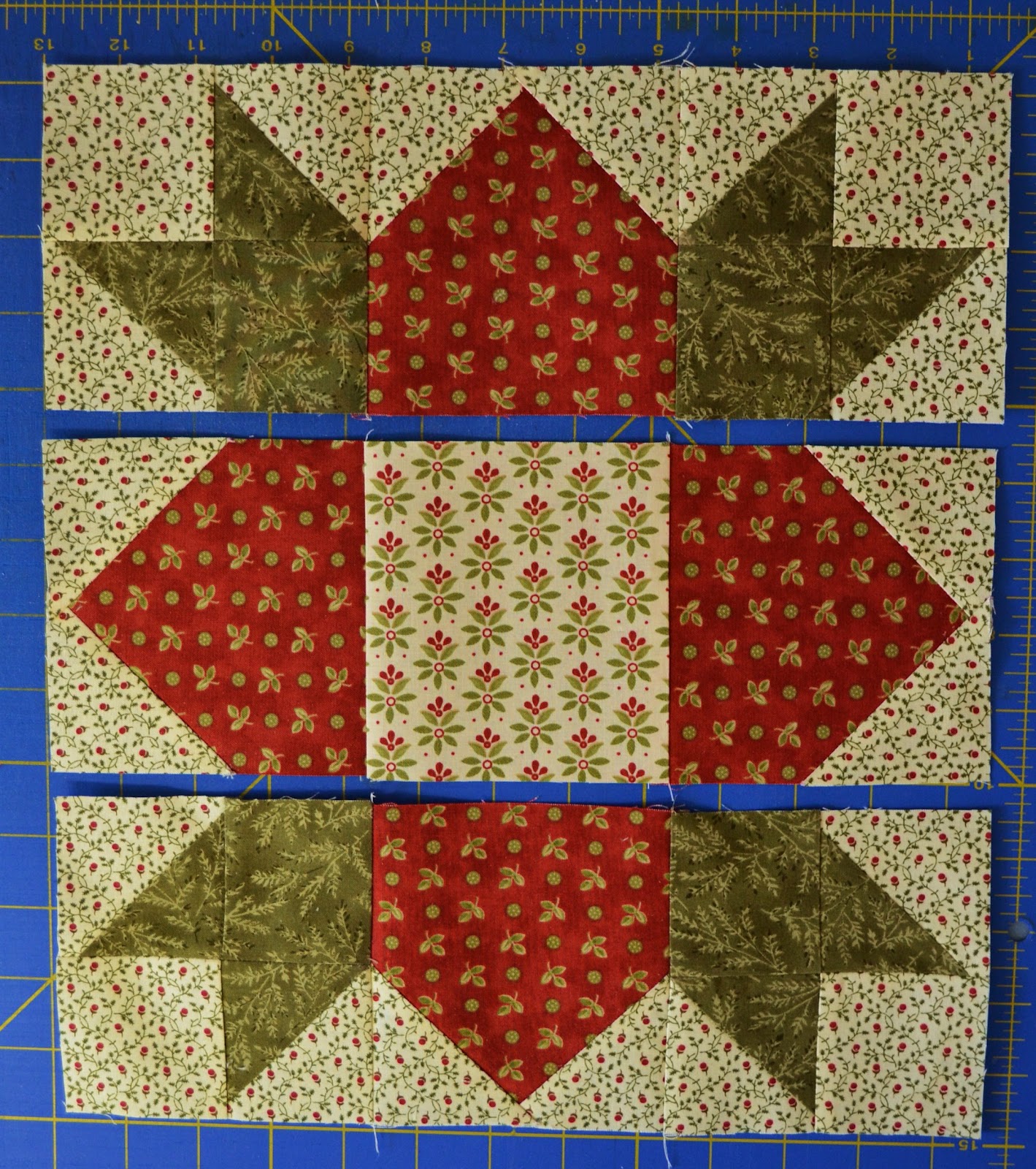 ChockABlock Quilt Blocks Weathervane