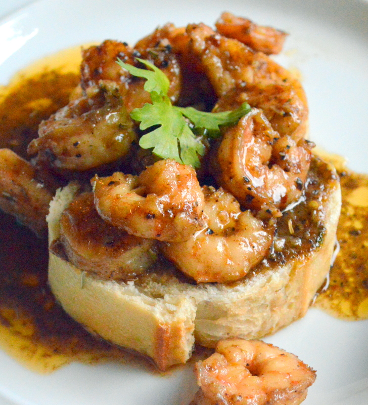 This is How I Cook Barbecued Shrimp and the Challah is Rising