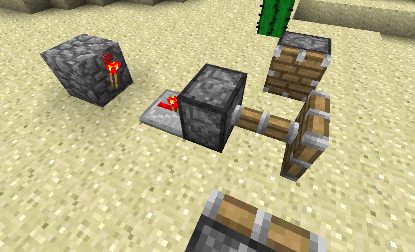 Minecraft Pig Minecraft block switcher thing (light switch)