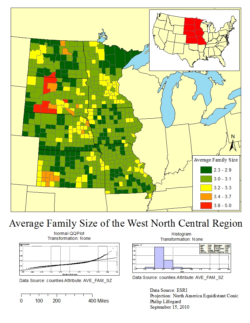 GGS Average Family Size of The United States