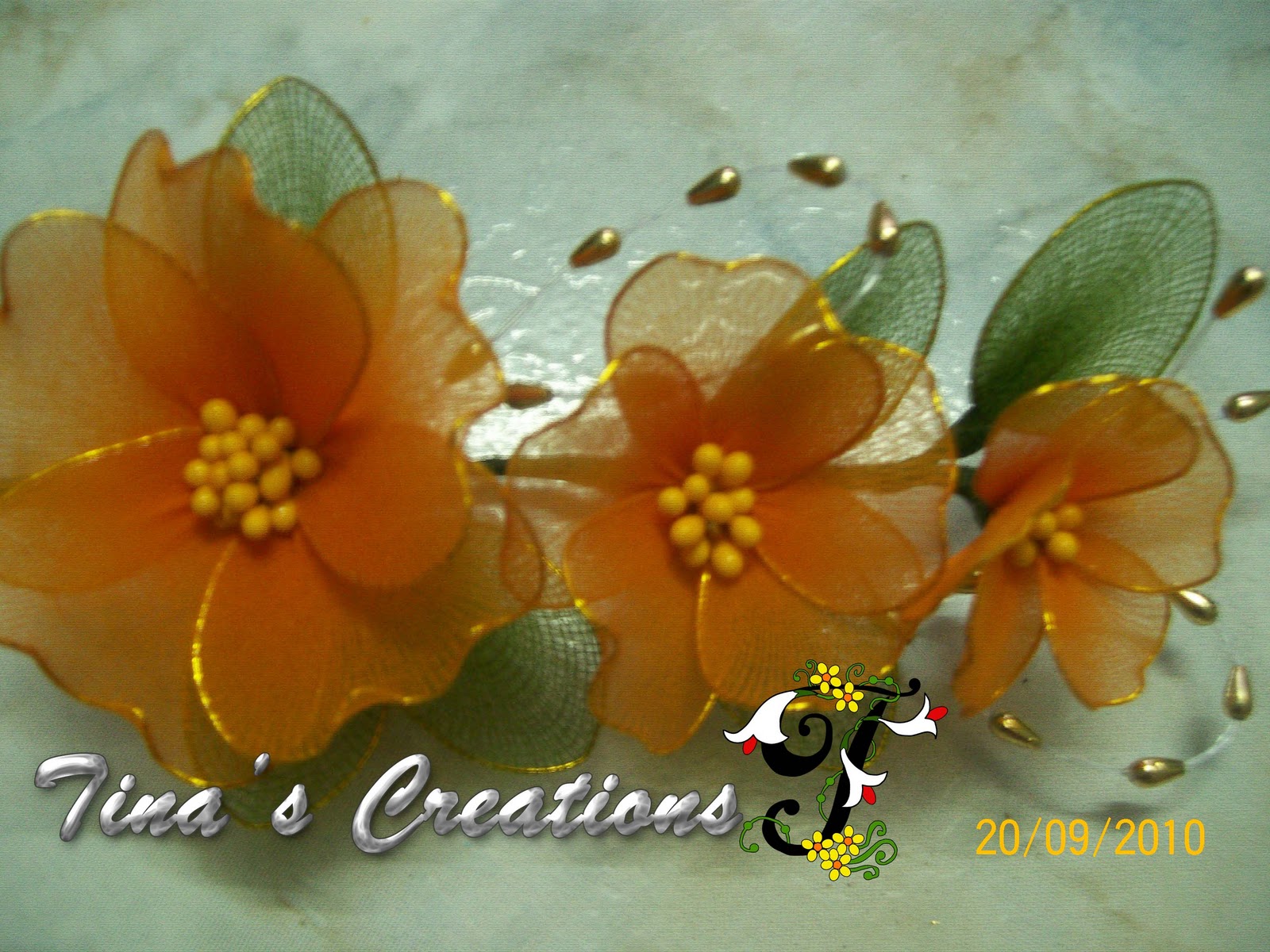 Tinas Creations: Stocking flower Arrangements