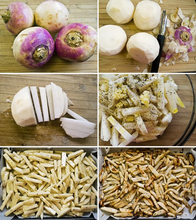 Cooking Weekends Garlic Roasted Turnips