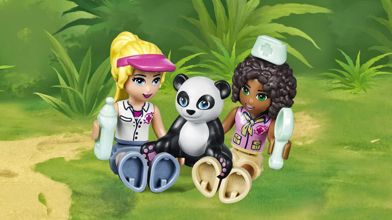 Brick Friends LEGO 41038 Jungle Rescue Base