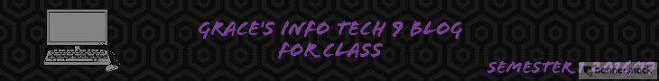 Grace's Info Tech 9 Blog For Class