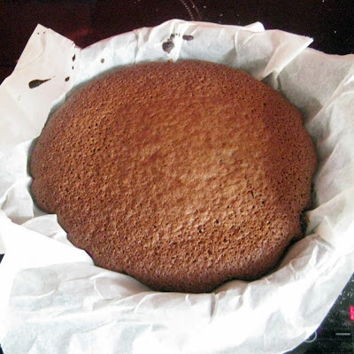Chocolate party cake recipe finished Chocolate party cake recipe finished