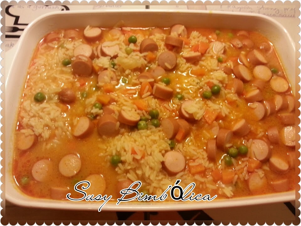 Susy Bimbólica Arroz com salsichas