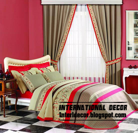 Interior Decor Idea: Stylish kids room curtains with duvet sets ...
