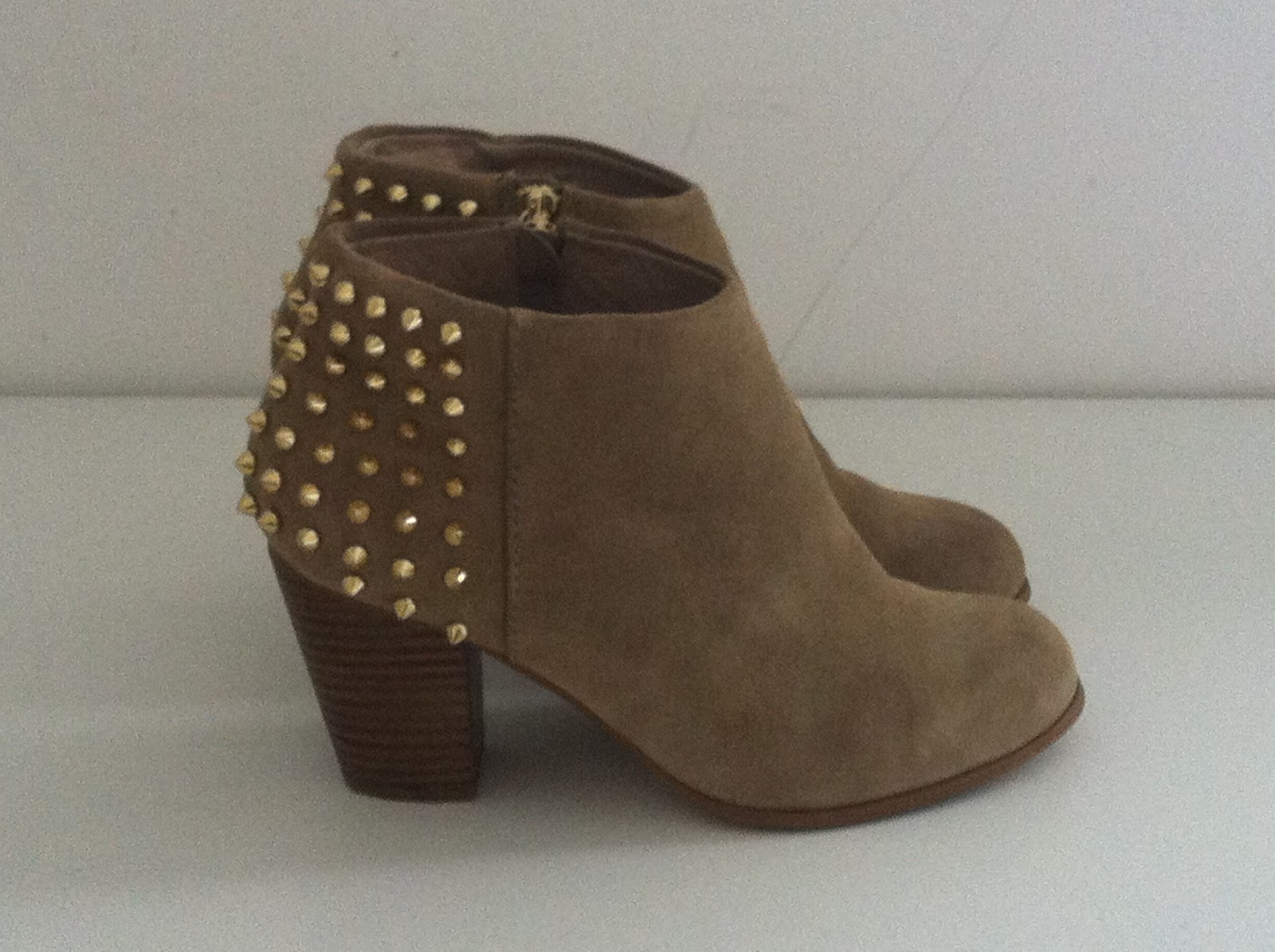 bottines zara cloutées