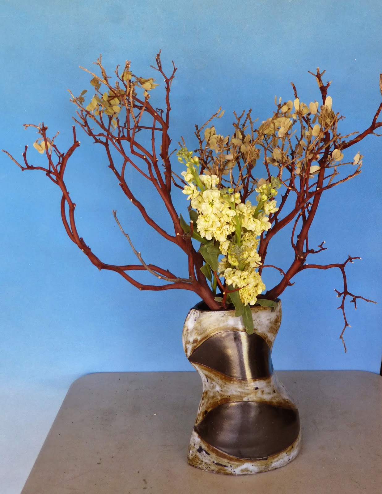 ikebana lessons ikebana class 3/22/2014