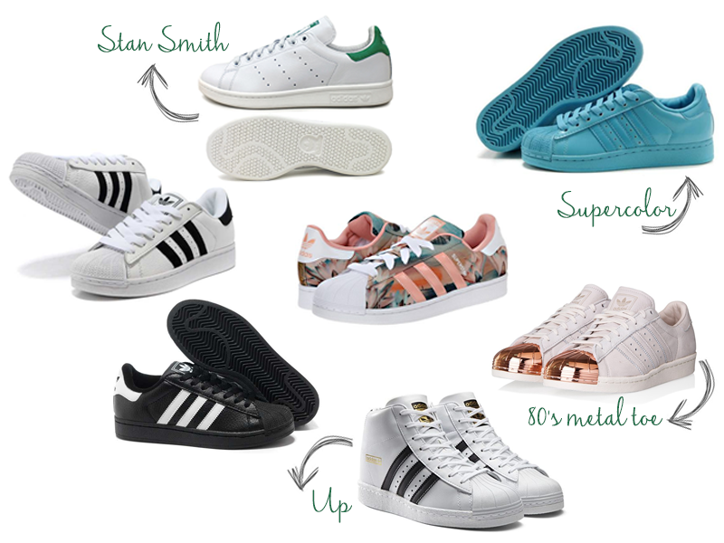 tipos de adidas superstar