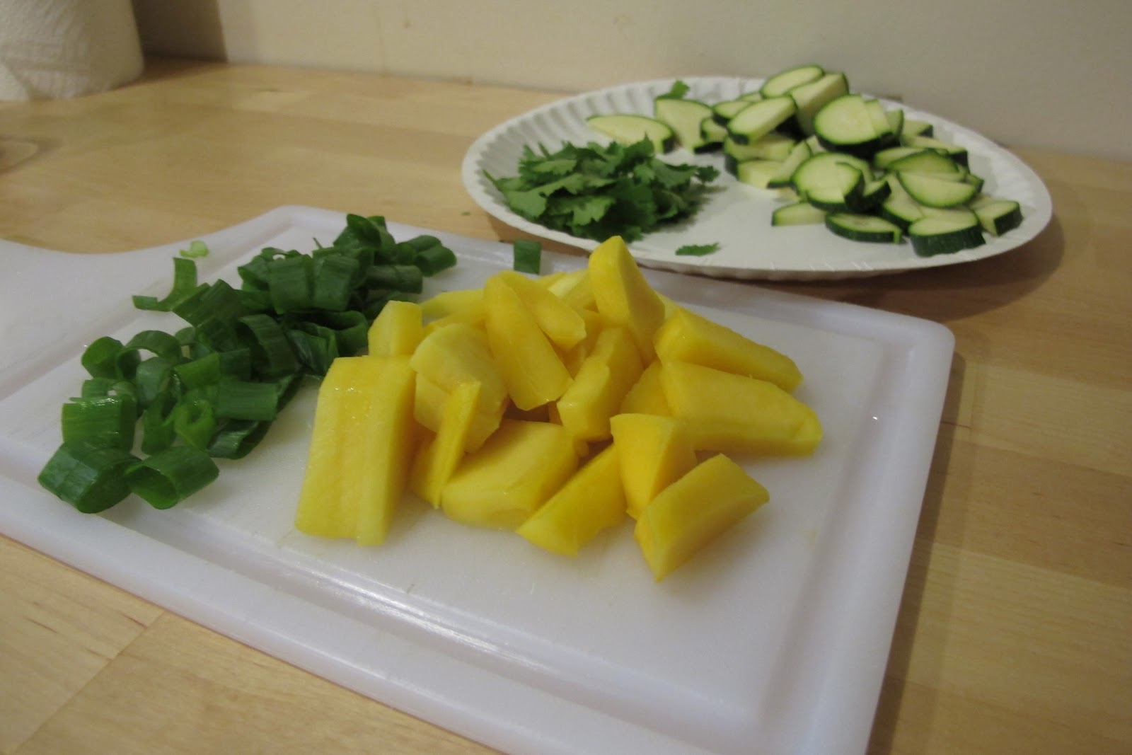 Messy Jess C. New Recipe Spicy Mango Pizza