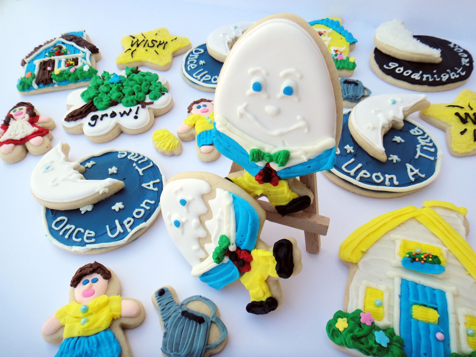 Nursery Rhyme Sugar Cookies