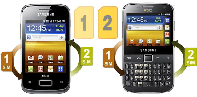 Samsung galaxy y duos and galaxy y pro duos