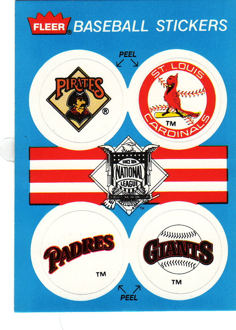 The Baseball Card Blog Fun With Stickers