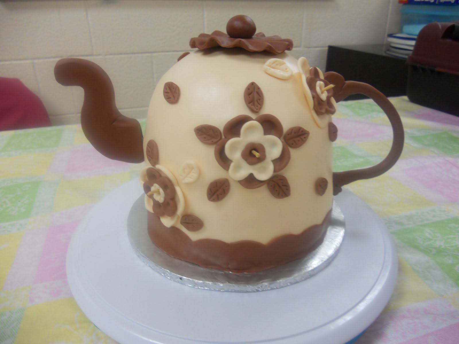 Teapots in Fondant, Teteras en pastel