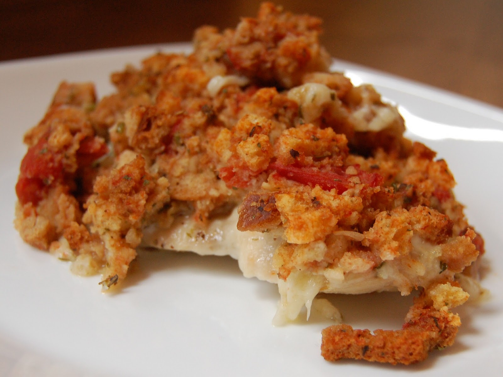 Cassie Craves Bruschetta Chicken Bake