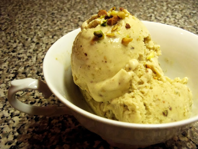 pistachio ice cream