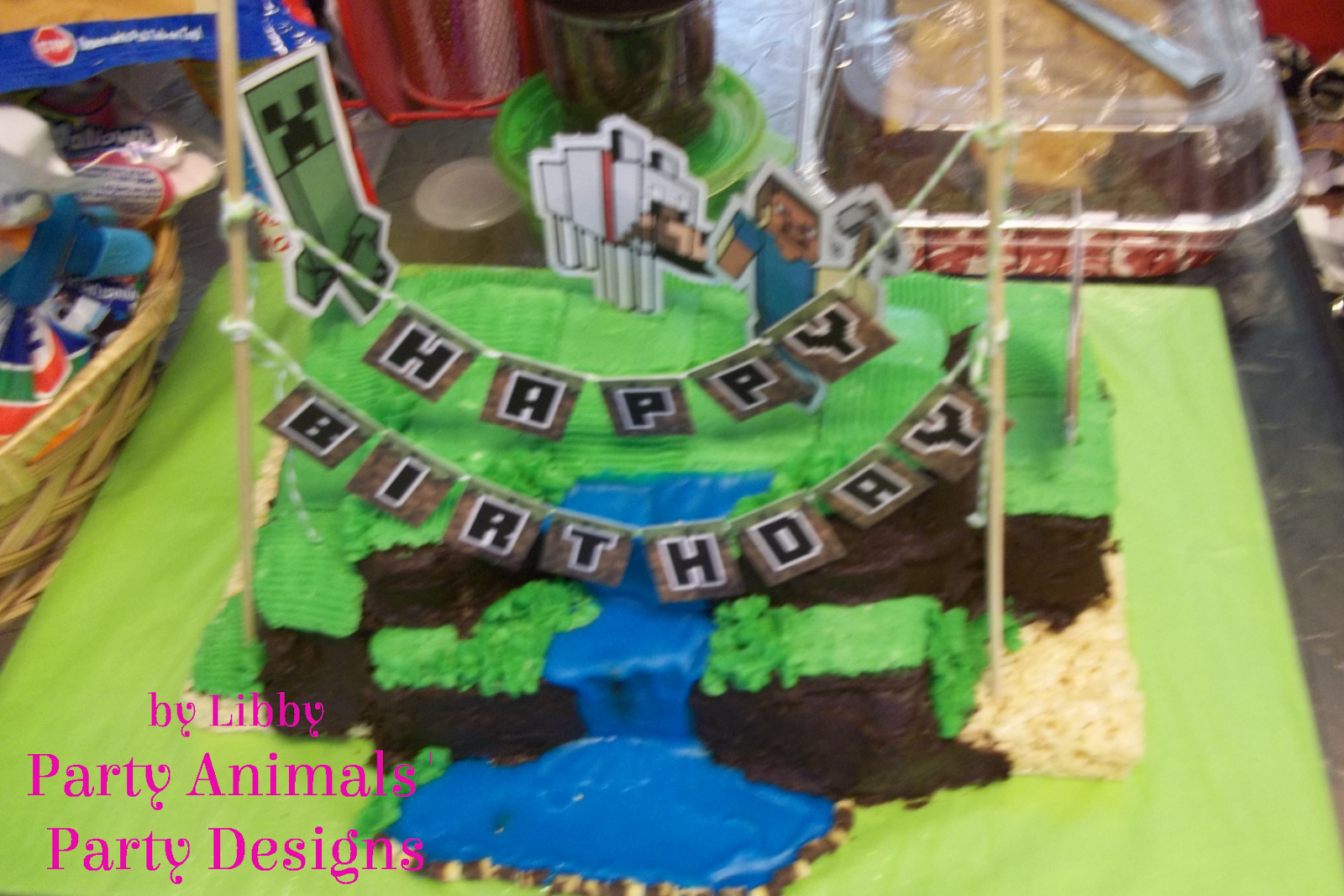 Party Animals Party Design Minecraft Banner