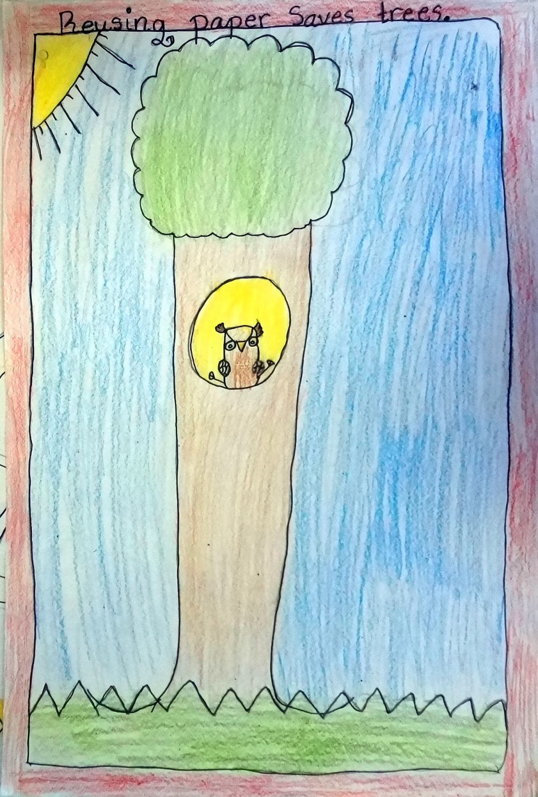 The Talking Walls Environmental Posters with 4th and 5th Graders