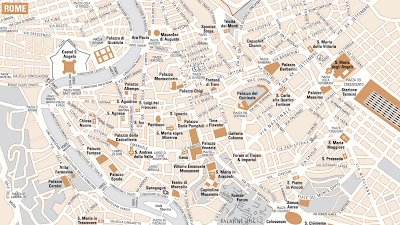 Mappa di Roma immagini