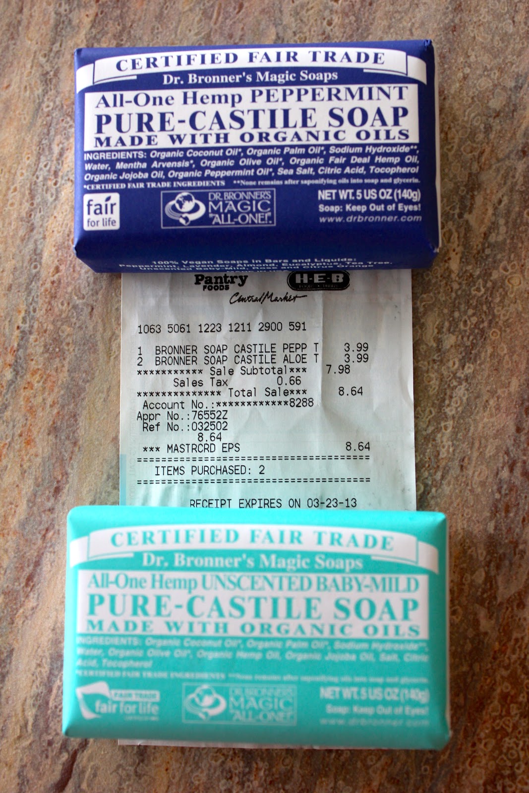 off the cheap end Turning Bar Soap into Liquid Soap