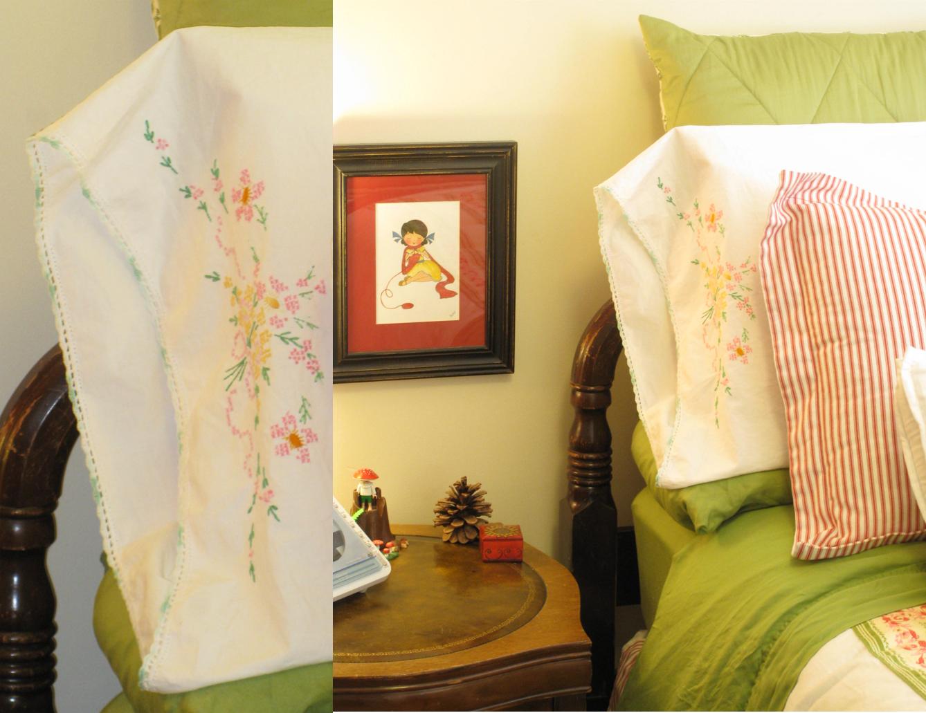 alipyper Chevron Stripe Crocheted Pillowcase Tutorial