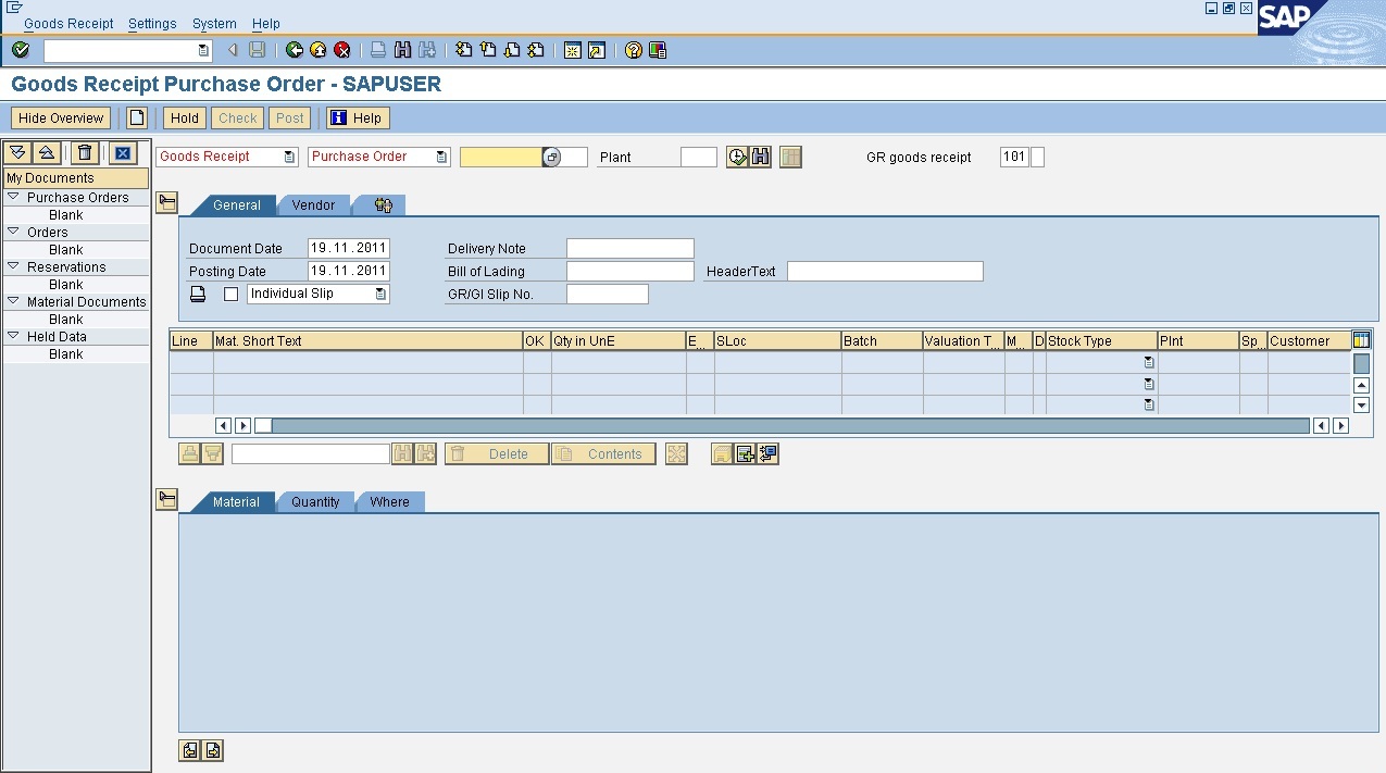 sap procurement