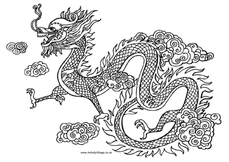 Dragon Coloring Pages on Sandra S Savvy Teaching Tips  Chinese New Year Lesson Ideas