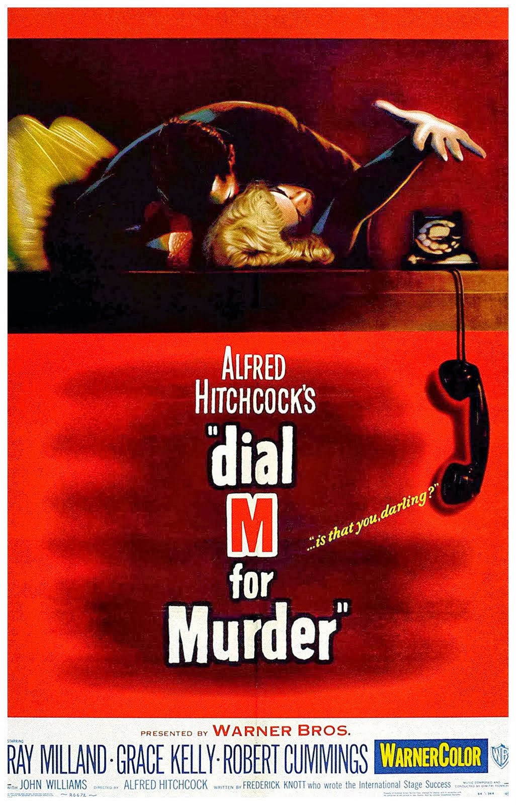 Amazoncom: Dial M for Murder Blu-ray 3D: Ray Milland